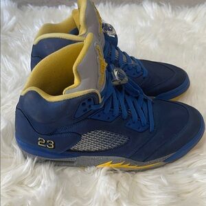 Nike Air Jordan 5 Retro JSP 'Laney Varsity Royal' sneakers men’s 9